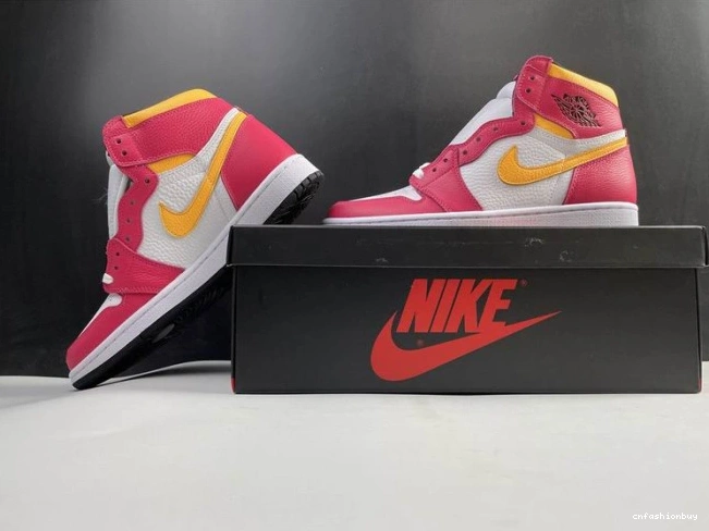 Air 1 OGLight Red 555088-603 High Jordan Fusion 0717
